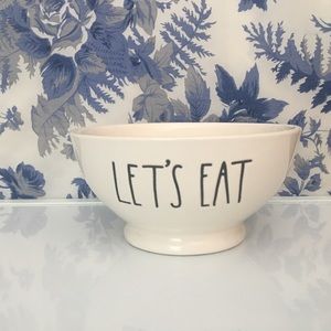 Rae Dunn Let’s Eat bowl